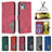 Coque Portefeuille Livre Cuir Etui Clapet B08F pour Nokia C12 Petit