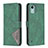 Coque Portefeuille Livre Cuir Etui Clapet B08F pour Nokia C12 Vert