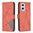 Coque Portefeuille Livre Cuir Etui Clapet B08F pour OnePlus Nord N20 5G Orange
