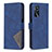 Coque Portefeuille Livre Cuir Etui Clapet B08F pour Oppo A16s Bleu
