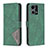 Coque Portefeuille Livre Cuir Etui Clapet B08F pour Oppo F21 Pro 4G Vert