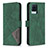 Coque Portefeuille Livre Cuir Etui Clapet B08F pour Realme 8 4G Vert