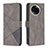 Coque Portefeuille Livre Cuir Etui Clapet B08F pour Realme V50 5G Gris