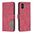 Coque Portefeuille Livre Cuir Etui Clapet B08F pour Samsung Galaxy A04E Rouge