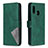 Coque Portefeuille Livre Cuir Etui Clapet B08F pour Samsung Galaxy A20e Vert