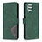 Coque Portefeuille Livre Cuir Etui Clapet B08F pour Samsung Galaxy A22 4G Vert