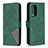 Coque Portefeuille Livre Cuir Etui Clapet B08F pour Samsung Galaxy A52 5G Vert