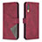 Coque Portefeuille Livre Cuir Etui Clapet B08F pour Samsung Galaxy A70S Rouge