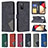 Coque Portefeuille Livre Cuir Etui Clapet B08F pour Samsung Galaxy M02s Petit