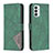 Coque Portefeuille Livre Cuir Etui Clapet B08F pour Samsung Galaxy M23 5G Vert