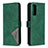 Coque Portefeuille Livre Cuir Etui Clapet B08F pour Samsung Galaxy S20 FE (2022) 5G Vert