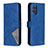 Coque Portefeuille Livre Cuir Etui Clapet B08F pour Samsung Galaxy S20 Plus Bleu