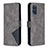 Coque Portefeuille Livre Cuir Etui Clapet B08F pour Samsung Galaxy S20 Plus Gris