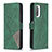 Coque Portefeuille Livre Cuir Etui Clapet B08F pour Xiaomi Mi 11i 5G Vert