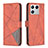 Coque Portefeuille Livre Cuir Etui Clapet B08F pour Xiaomi Mi 13 5G Orange