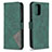 Coque Portefeuille Livre Cuir Etui Clapet B08F pour Xiaomi Poco M5S Vert