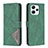 Coque Portefeuille Livre Cuir Etui Clapet B08F pour Xiaomi Redmi 12 4G Vert