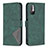 Coque Portefeuille Livre Cuir Etui Clapet B08F pour Xiaomi Redmi Note 10T 5G Vert