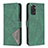 Coque Portefeuille Livre Cuir Etui Clapet B08F pour Xiaomi Redmi Note 11 4G (2022) Vert