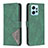 Coque Portefeuille Livre Cuir Etui Clapet B08F pour Xiaomi Redmi Note 12 4G Vert