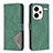 Coque Portefeuille Livre Cuir Etui Clapet B08F pour Xiaomi Redmi Note 13 Pro+ Plus 5G Vert