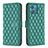 Coque Portefeuille Livre Cuir Etui Clapet B11F pour Motorola Moto Edge 40 Neo 5G Vert