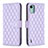 Coque Portefeuille Livre Cuir Etui Clapet B11F pour Nokia C12 Plus Violet