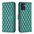 Coque Portefeuille Livre Cuir Etui Clapet B11F pour OnePlus Nord CE 2 5G Vert