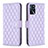 Coque Portefeuille Livre Cuir Etui Clapet B11F pour Oppo A16s Violet