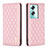 Coque Portefeuille Livre Cuir Etui Clapet B11F pour Oppo A2 5G Or Rose