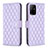 Coque Portefeuille Livre Cuir Etui Clapet B11F pour Oppo A95 5G Violet