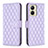 Coque Portefeuille Livre Cuir Etui Clapet B11F pour Realme C33 Violet