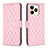 Coque Portefeuille Livre Cuir Etui Clapet B11F pour Realme C53 Or Rose