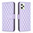 Coque Portefeuille Livre Cuir Etui Clapet B11F pour Realme Narzo 50A Prime Violet