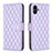 Coque Portefeuille Livre Cuir Etui Clapet B11F pour Samsung Galaxy A05 Violet