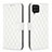 Coque Portefeuille Livre Cuir Etui Clapet B11F pour Samsung Galaxy A12 5G Blanc