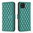 Coque Portefeuille Livre Cuir Etui Clapet B11F pour Samsung Galaxy A12 5G Vert