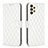 Coque Portefeuille Livre Cuir Etui Clapet B11F pour Samsung Galaxy A13 4G Blanc