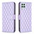 Coque Portefeuille Livre Cuir Etui Clapet B11F pour Samsung Galaxy A22 4G Violet