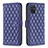Coque Portefeuille Livre Cuir Etui Clapet B11F pour Samsung Galaxy A51 5G Bleu