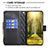 Coque Portefeuille Livre Cuir Etui Clapet B11F pour Samsung Galaxy A52s 5G Petit