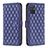 Coque Portefeuille Livre Cuir Etui Clapet B11F pour Samsung Galaxy A71 4G A715 Bleu