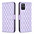 Coque Portefeuille Livre Cuir Etui Clapet B11F pour Samsung Galaxy A71 4G A715 Violet