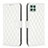 Coque Portefeuille Livre Cuir Etui Clapet B11F pour Samsung Galaxy F42 5G Blanc