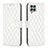 Coque Portefeuille Livre Cuir Etui Clapet B11F pour Samsung Galaxy M33 5G Blanc