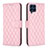 Coque Portefeuille Livre Cuir Etui Clapet B11F pour Samsung Galaxy M53 5G Or Rose