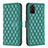 Coque Portefeuille Livre Cuir Etui Clapet B11F pour Samsung Galaxy S20 Plus 5G Vert