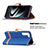 Coque Portefeuille Livre Cuir Etui Clapet B11F pour Samsung Galaxy S21 Plus 5G Petit