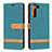 Coque Portefeuille Livre Cuir Etui Clapet B11F pour Samsung Galaxy S21 Plus 5G Petit