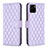 Coque Portefeuille Livre Cuir Etui Clapet B11F pour Vivo Y15S Violet